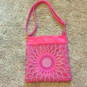 Diamond pink purse